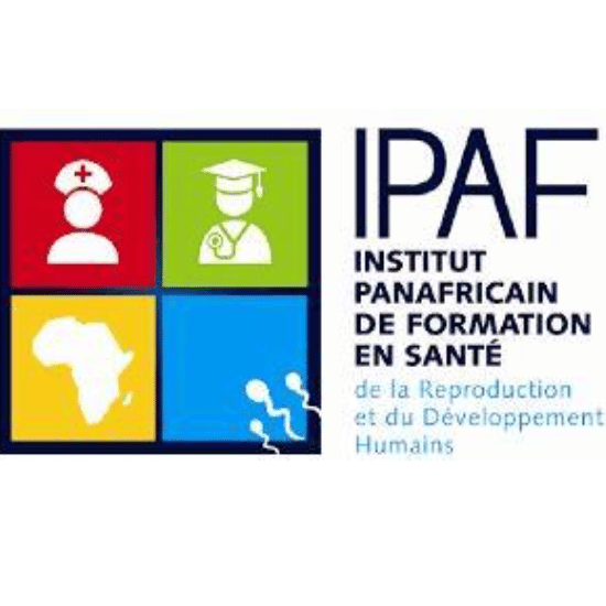 Logo Institut Panafricain de Formation en Santé de la Reproductionet du Développement Humain(IPAF-SRDH)